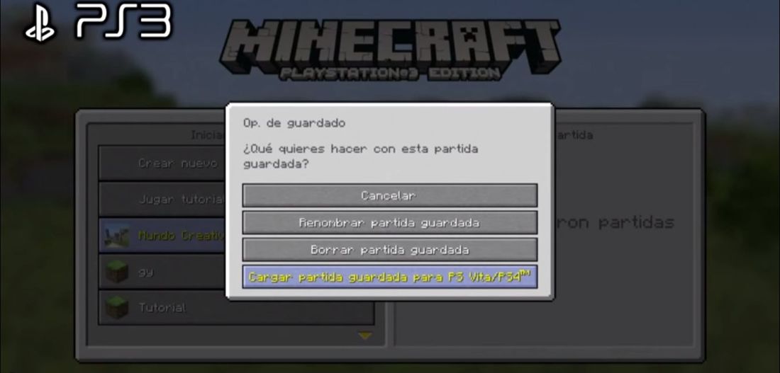 Como transferir tus partidas/mundos de Minecraft desde un 